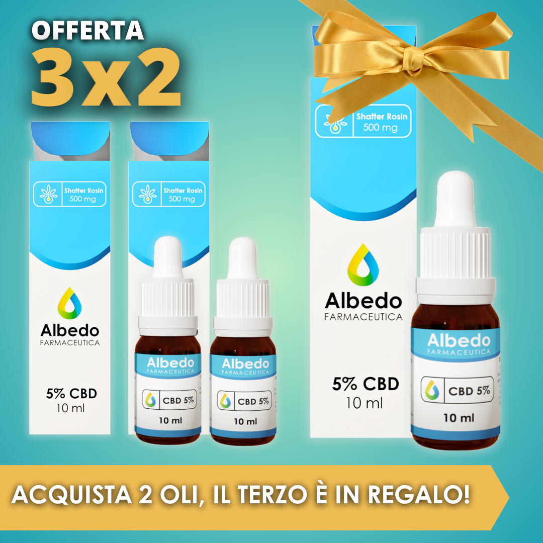 3x2 CBD Oil 5%