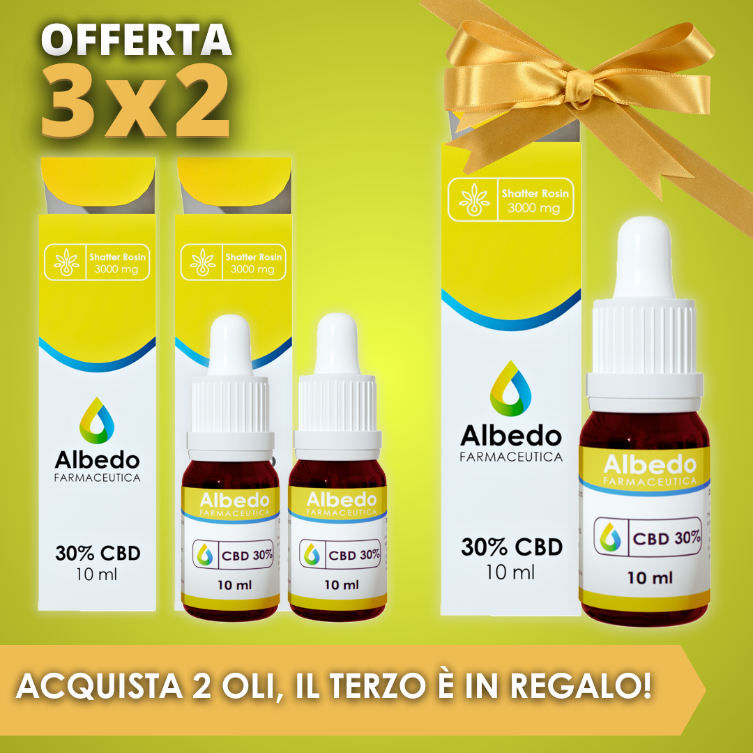 3x2 Olio di CBD 30%